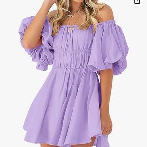 NWT lilac dress size XL